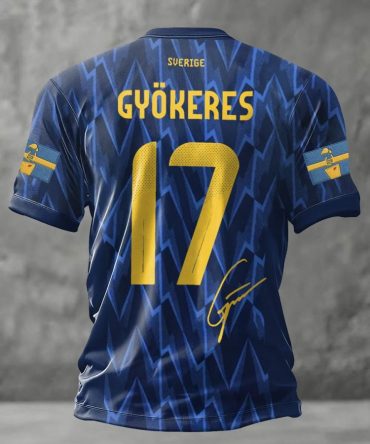 Sweden Fifa World Cup 2026 Viktor Gyokeres Shirt Viktor Gyokeres Signature Tee Soccer Fans Gift