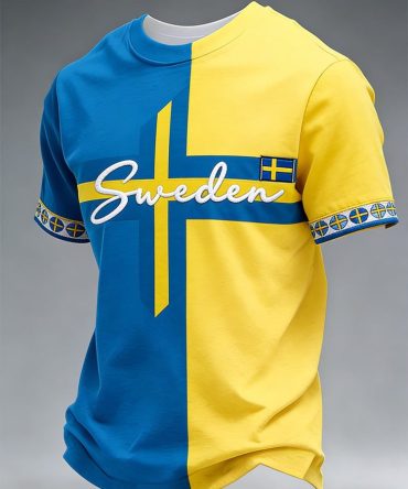 Sweden Fifa World Cup 2026 Shirt Sweden Soccer Team Shirt World Cup Fans Outfits