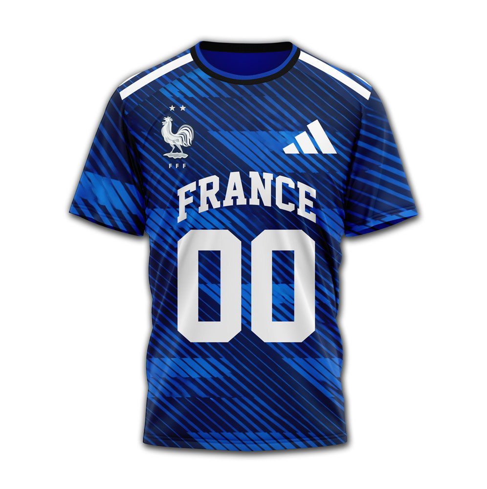 France , Premium Wc26 United 3D T-Shirt Hy - Image 2