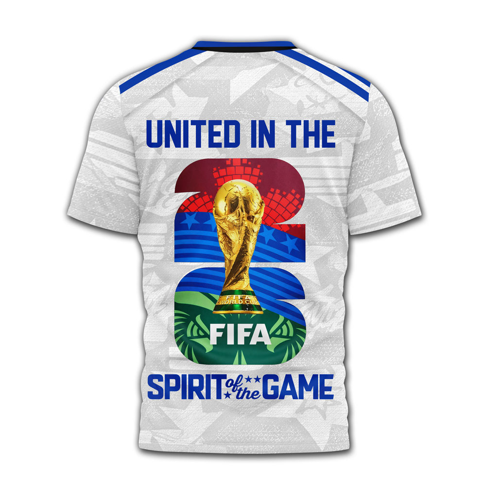 England , Premium Wc26 United 3D T-Shirt Hy - Image 3