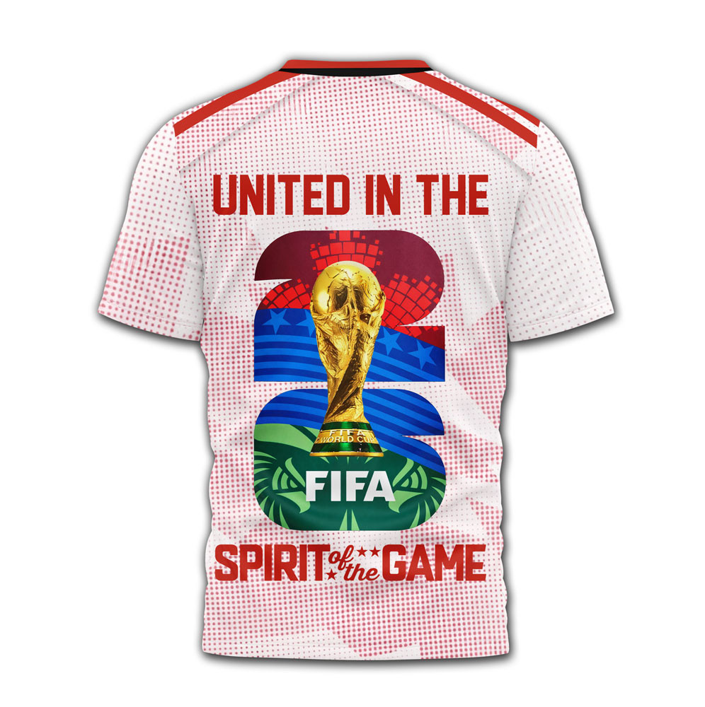 Canada , Premium Wc26 United 3D T-Shirt Hy - Image 3