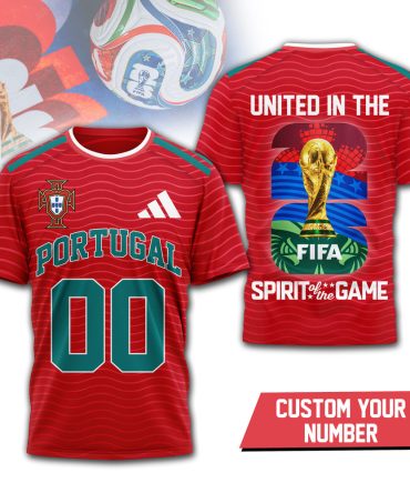 Portugal , Premium Wc26 United 3D T-Shirt Hy