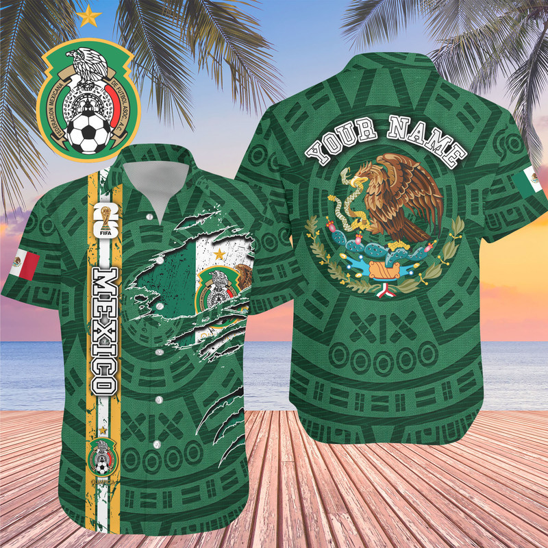 Mexico , Premium Wc26 Hawaiian Shirt