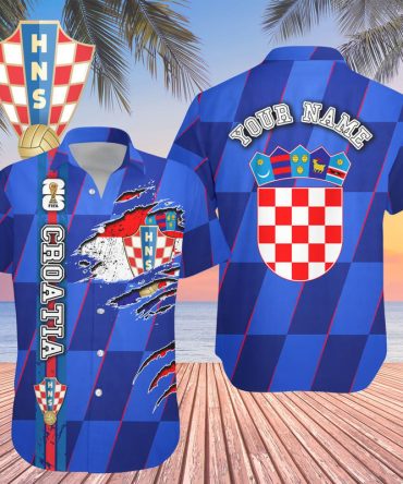 Croatia , Premium Wc26 Hawaiian Shirt
