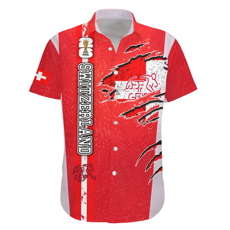 Switzerland , Premium Wc26 Hawaiian Shirt - Image 2