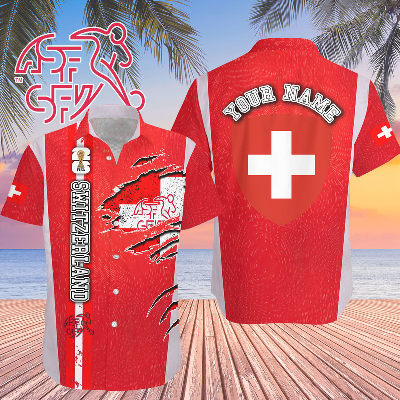 Switzerland , Premium Wc26 Hawaiian Shirt
