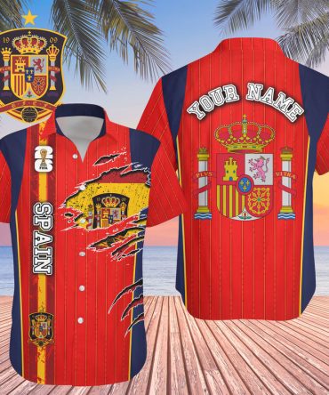 Spain , Premium Wc26 Hawaiian Shirt