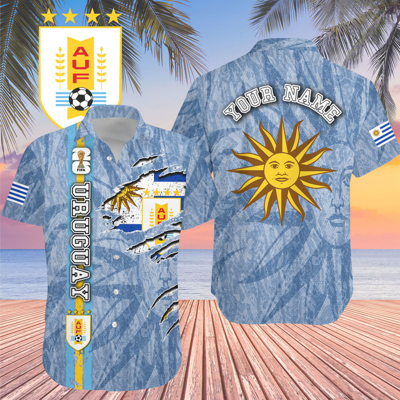 Uruguay , Premium Wc26 Hawaiian Shirt