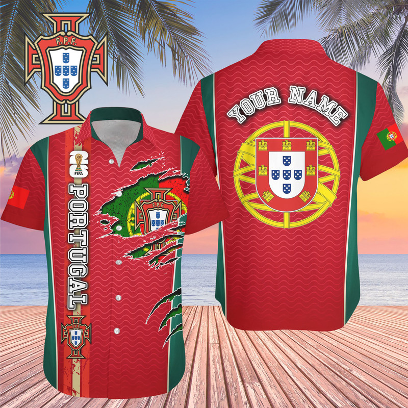 Portugal , Premium Wc26 Hawaiian Shirt