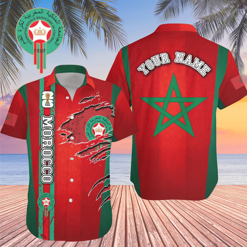 Morocco , Premium Wc26 Hawaiian Shirt
