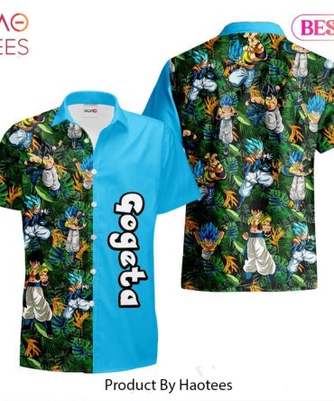 Gogeta Hawaiian Shirts Custom Anime Merch Clothes For Men Women
