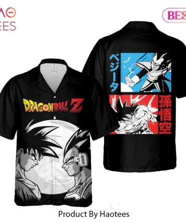 Goku And Vegeta Hawaiian Shirt Dragon Ball Anime Shirt For Men Women