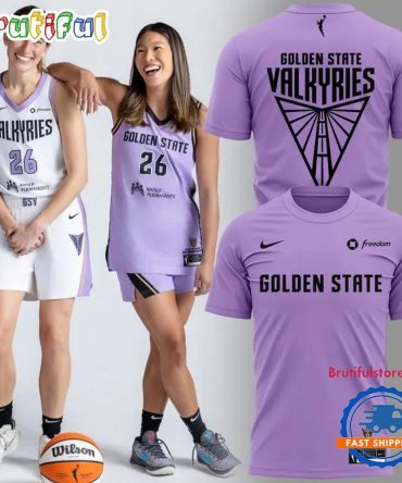 Golden State Valkyries Violet And Heroine Limited Edition T Shirt