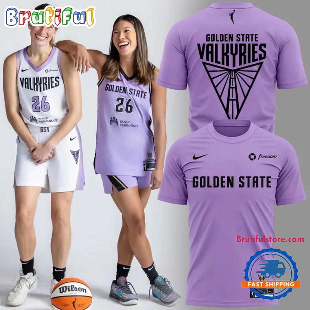 Golden State Valkyries Violet And Heroine Limited Edition T Shirt