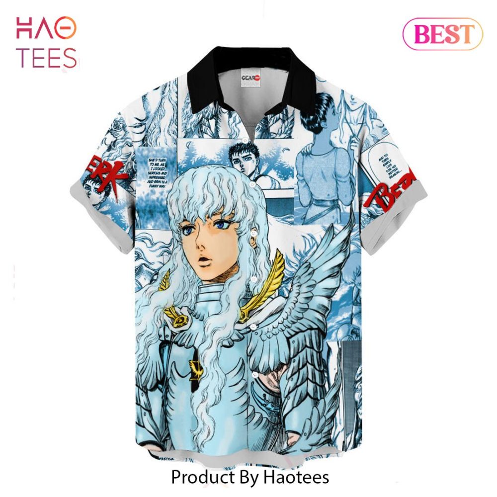 Griffith Hawaiian Shirts Berserk Custom Anime Clothes For Men Women - Image 2