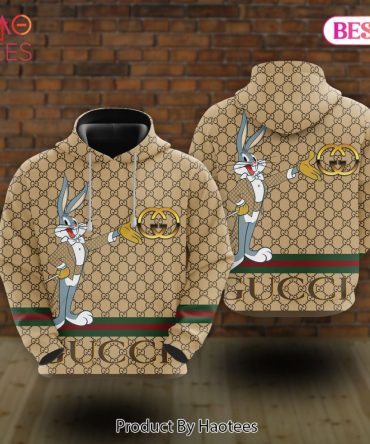 Gucci Bugs Bunny 3D Hoodie Luxury Brand Pod Design