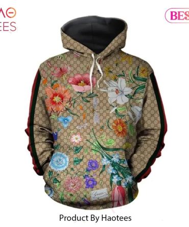 Gucci Floral Unisex Hoodie Gucci Logo Hoodie For Men Women
