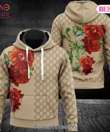 Gucci Flower Unisex Hoodie Gucci Logo Hoodie For Men Women
