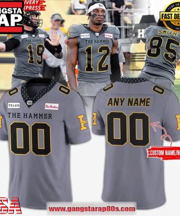 Hamilton Tiger-Cats Custom Cfl Special Custom Football Jersey