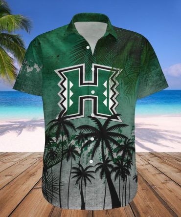 Hawaii Rainbow Warriors Hawaii Shirt Coconut Tree Tropical Grunge – Ncaa