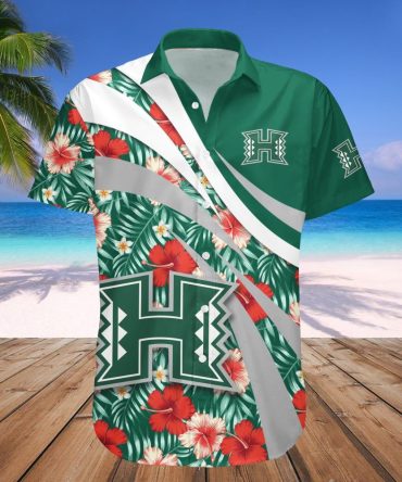 Hawaii Rainbow Warriors Hawaii Shirt Hibiscus Sport Style – Ncaa