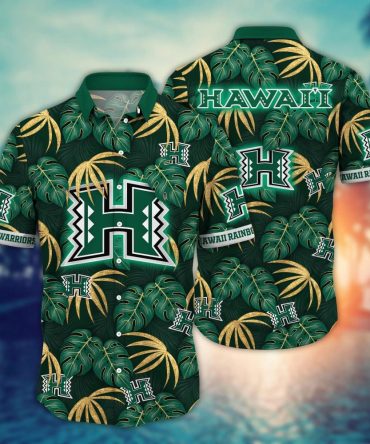 Hawaii Rainbow Warriors Ncaa Hawaiian Shirt Recreation Aloha Shirt