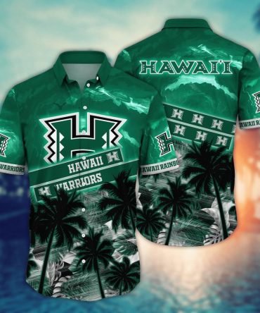 Hawaii Rainbow Warriors Ncaa Hawaiian Shirt Sun-Drenched Aloha Shirt