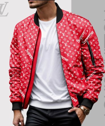 Limited Edition Louis Vuitton Bomber Jacket Unisex Ll240922006