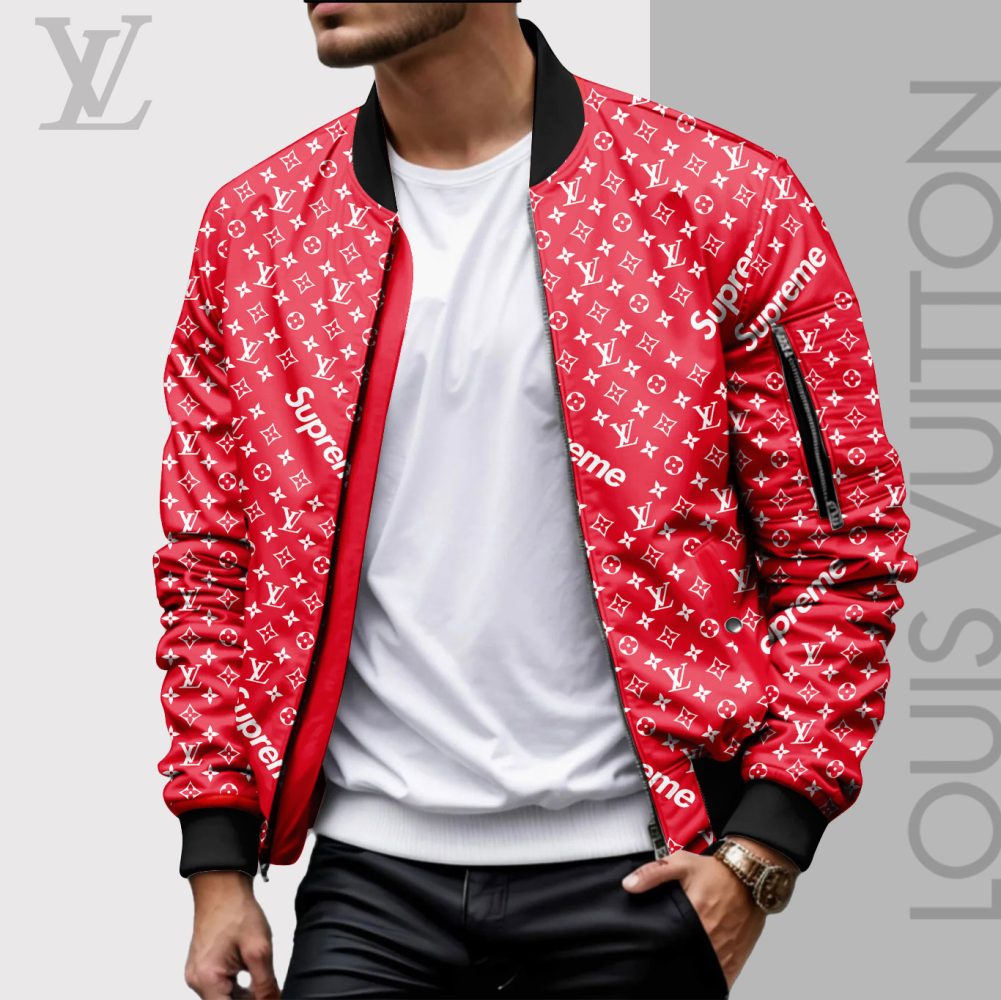 Limited Edition Louis Vuitton Bomber Jacket Unisex Ll240922006