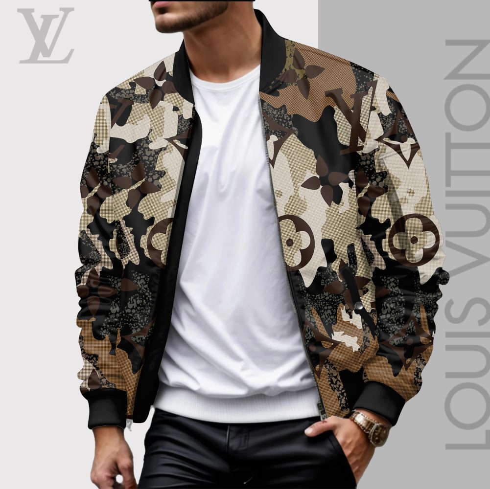 Limited Edition Louis Vuitton Bomber Jacket Unisex Ll240922011