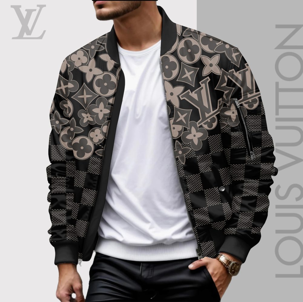 Limited Edition Louis Vuitton Bomber Jacket Unisex Ll240922015