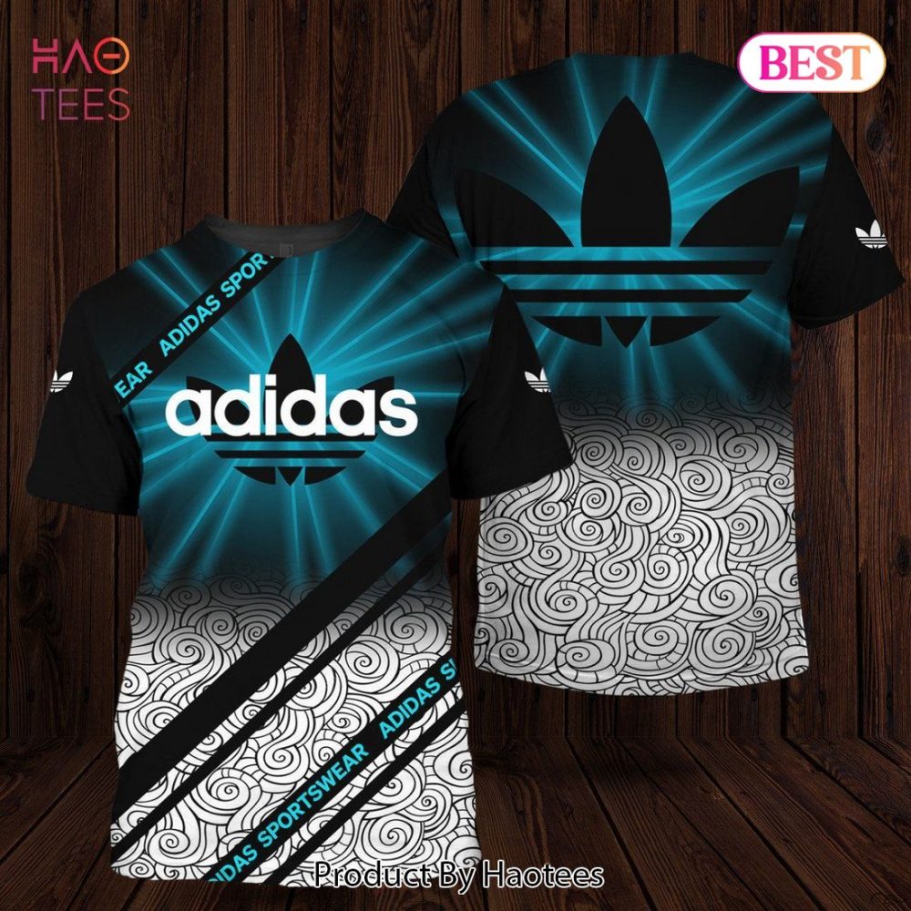 Adidas 3D T-Shirt Blue Luminescence