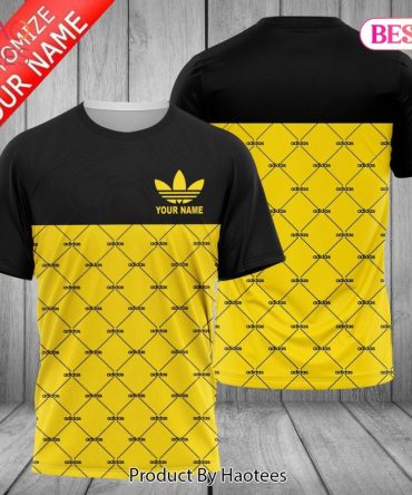Adidas Brand Black Gold 3D T-Shirt