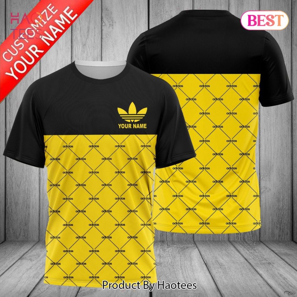 Adidas Brand Black Gold 3D T-Shirt