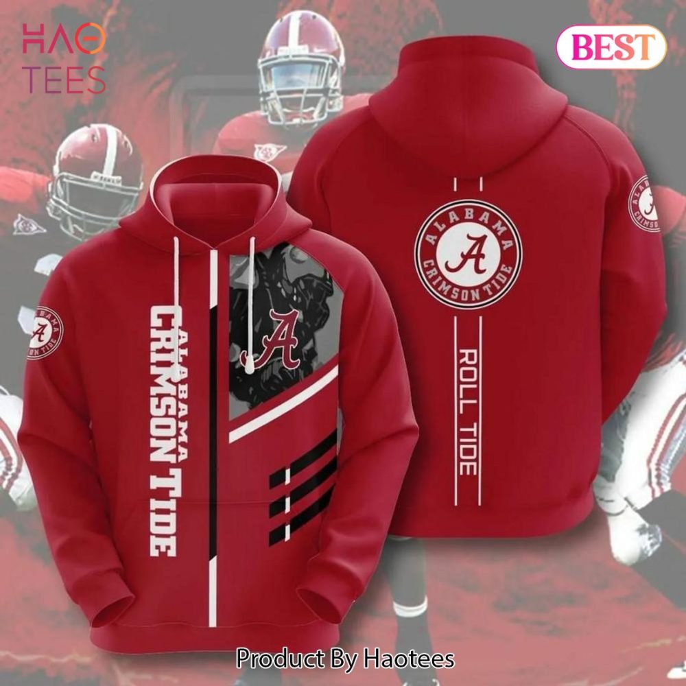 Alabama Crimson Tide Roll Tide For Fan 3D Hoodie Alabama Crimson Tide Gift