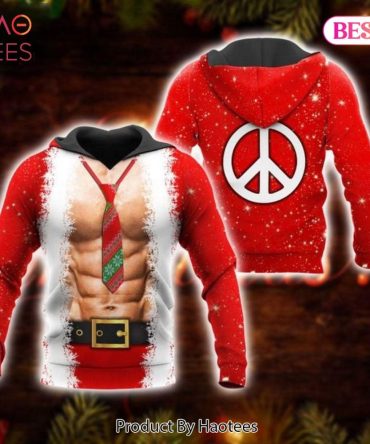 Body Of Santa Claus Christmas 3D Hoodie