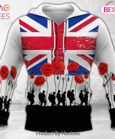 British Army Anzacday 3D Hoodie