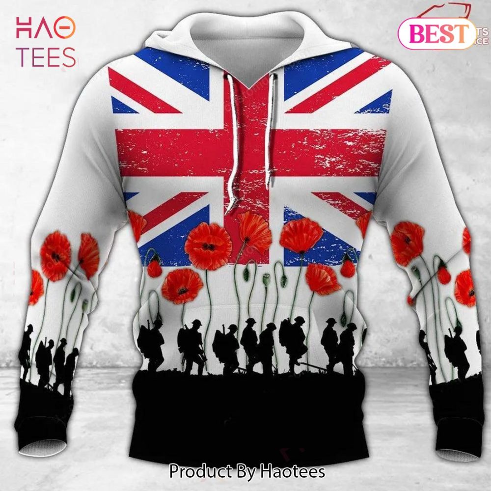 British Army Anzacday 3D Hoodie