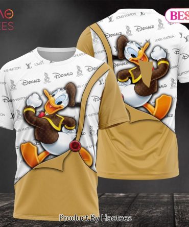 Louis Vuitton Donal Duck 3D T-Shirt