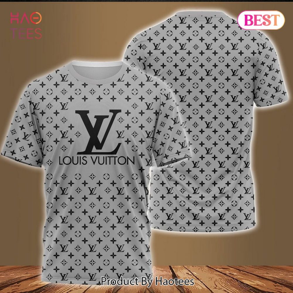 Louis Vuitton Full Printing 3D T-Shirt Linited Edition