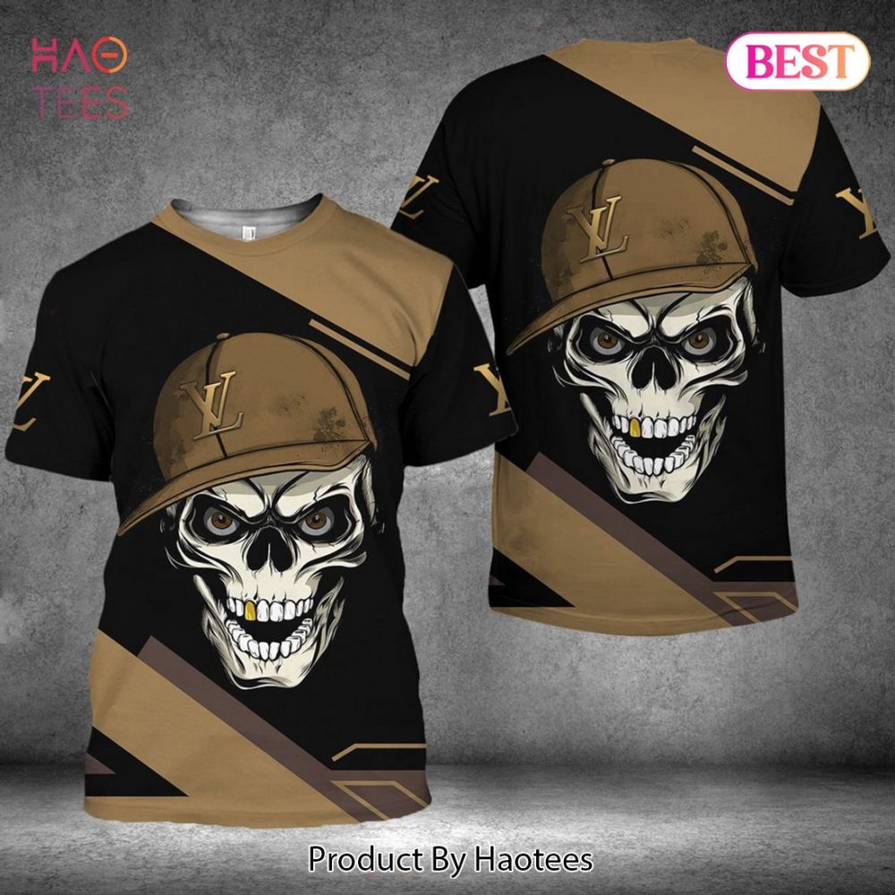 Louis Vuitton Skullcap Brand 3D T-Shirt Limited Edition