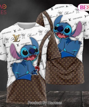 Louis Vuitton Stitch Brand 3D T-Shirt Limited Edition