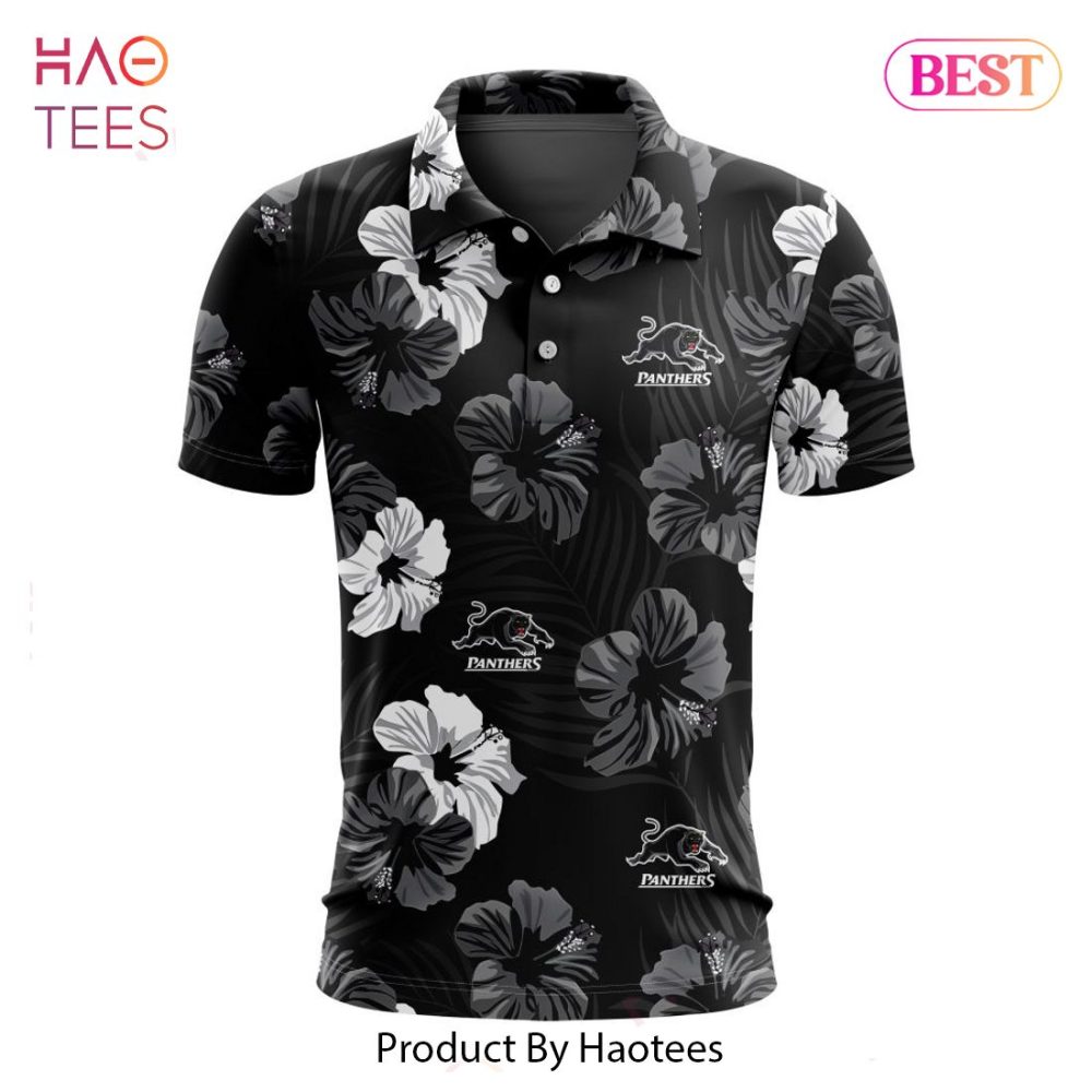 Nrl Penrith Panthers Special Aloha Golf Polo Design