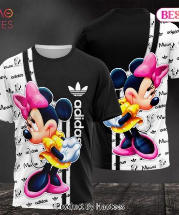 Pink Mickey Mouse Adidas 3D T-Shirt Limited Edition