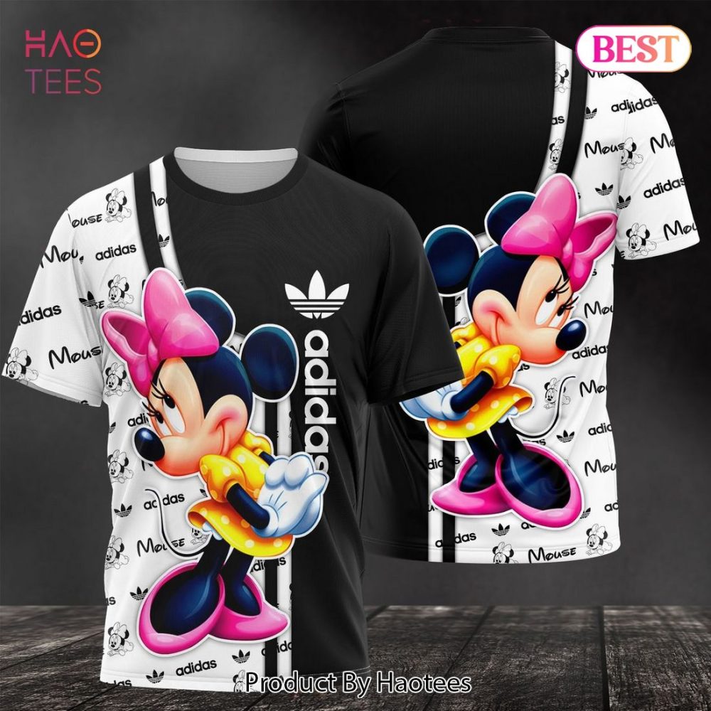 Pink Mickey Mouse Adidas 3D T-Shirt Limited Edition