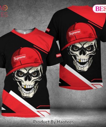 Skullcap Supreme Brand 3D T-Shirt