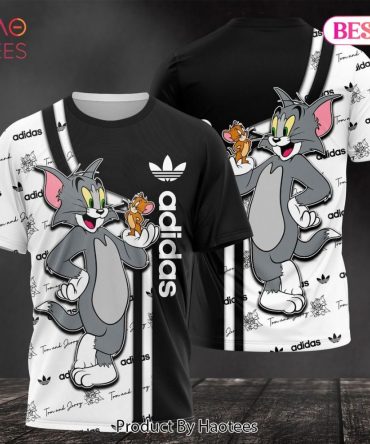 Tom And Jerry Adidas 3D T-Shirt Inspired Personalized Customized