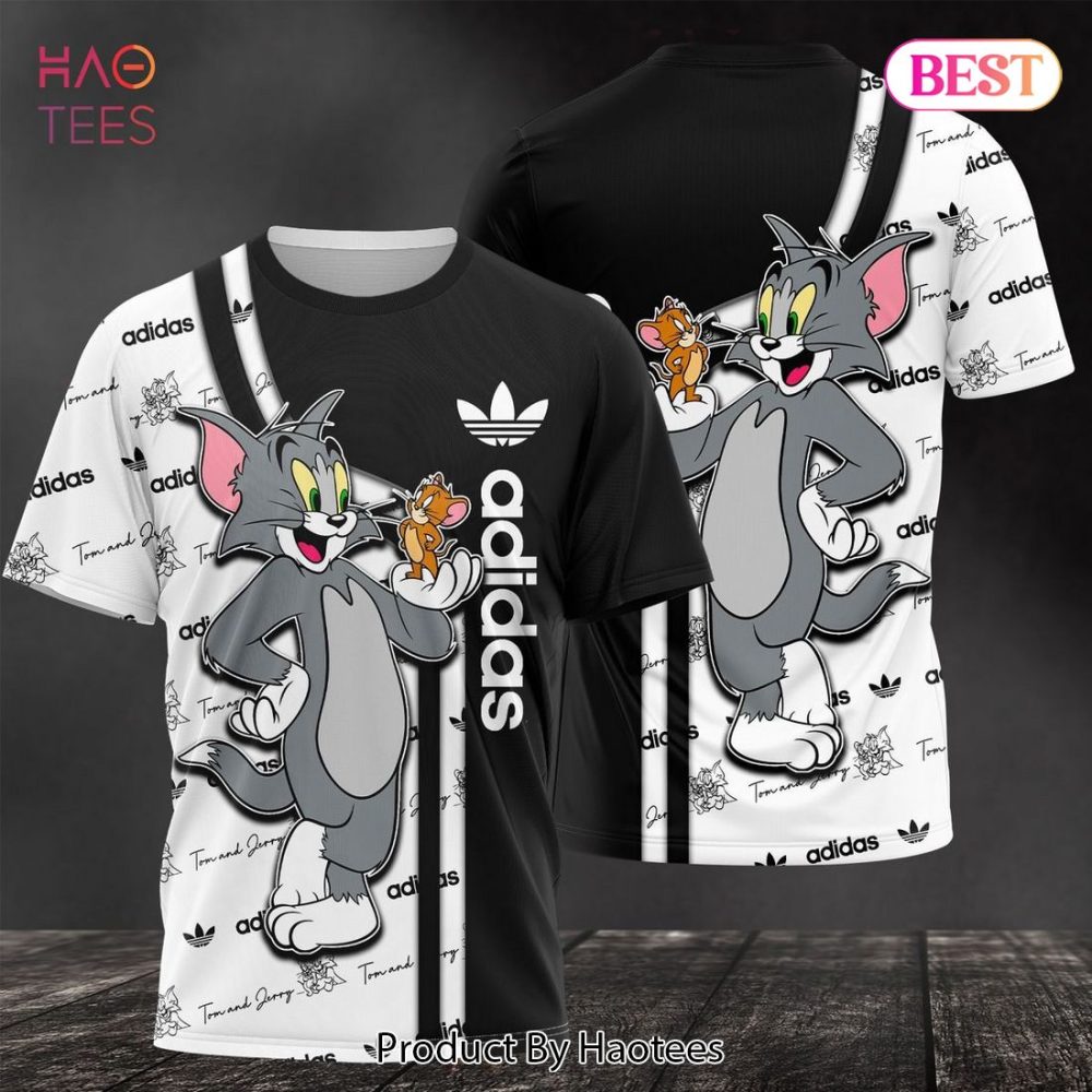 Tom And Jerry Adidas 3D T-Shirt Inspired Personalized Customized