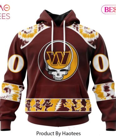 Washington Commanders Special Grateful Dead Design Hoodie