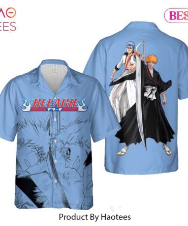 Ichigo And Grimmjow Hawaiian Shirt Bleach Anime Shirt For Men Women